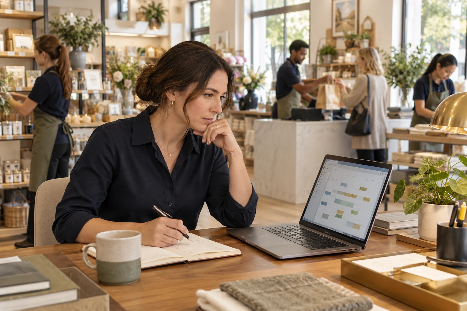 A staffing planner reviewing gaps in a weekly roster.